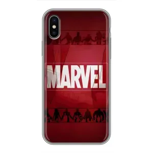 Чехол с принтом «MARVEL» для iPhone Xs Max