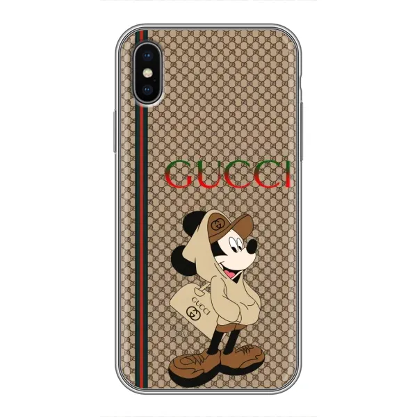 Чехол с принтом «Mickey GUCCI» для iPhone Xs Max