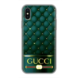 Чехол с принтом «Текстура Гуччи» для iPhone Xs Max