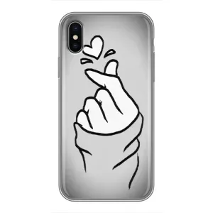 Чехол с принтом «Значок Love» для iPhone Xs Max