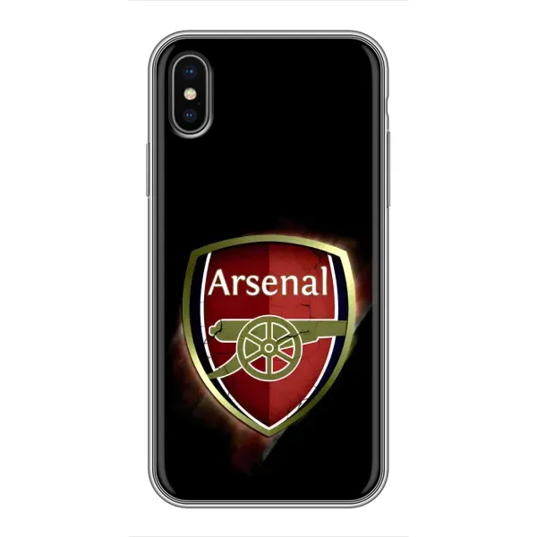 Чехол с принтом «Арсенал Лондон» для iPhone Xs