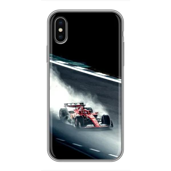 Чохол з принтом «Болід гоночний» для iPhone Xs