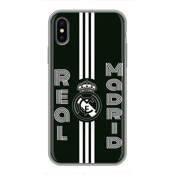 Чохол з принтом «чорно білий Реал» для iPhone Xs Чохол з принтом «чорно білий Реал» для iPhone Xs