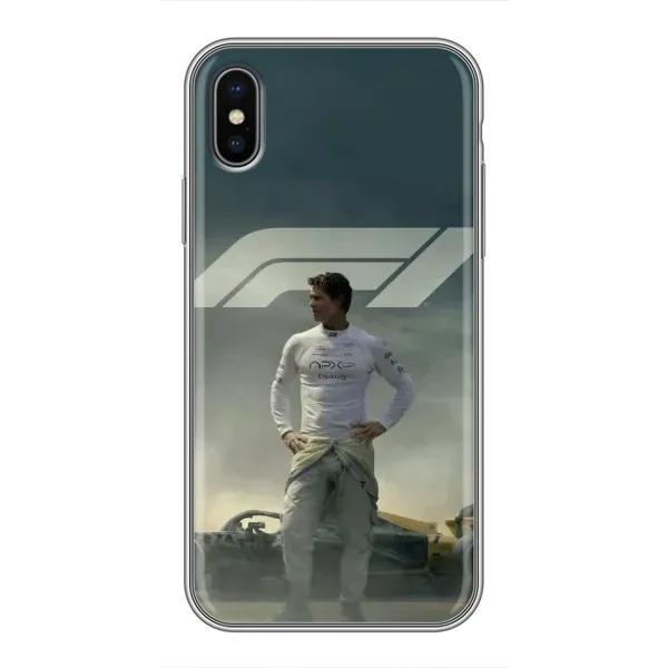 Чохол з принтом «Формула 1» для iPhone Xs