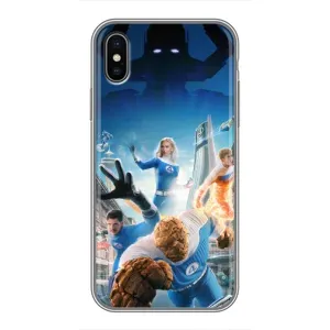 Чохол з принтом Фантастична четвірка для iPhone Xs (Герої Фантастична Четвірка)