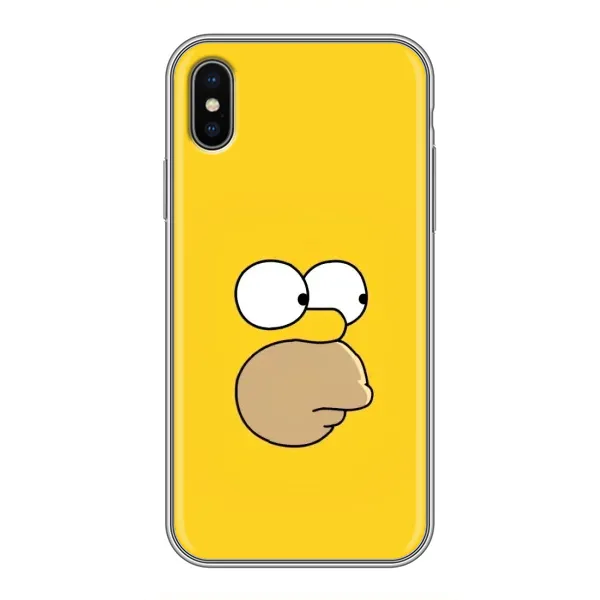 Чохол з принтом «Гомер» для iPhone Xs