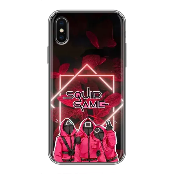 Чохол з принтом «Охоронці Гра кальмара» для iPhone Xs Чохол з принтом «Охоронці Гра кальмара» для iPhone Xs
