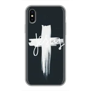 Чехол с принтом «Иисус» для iPhone Xs