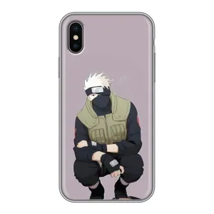 Чехол с принтом «Какаши» для iPhone Xs