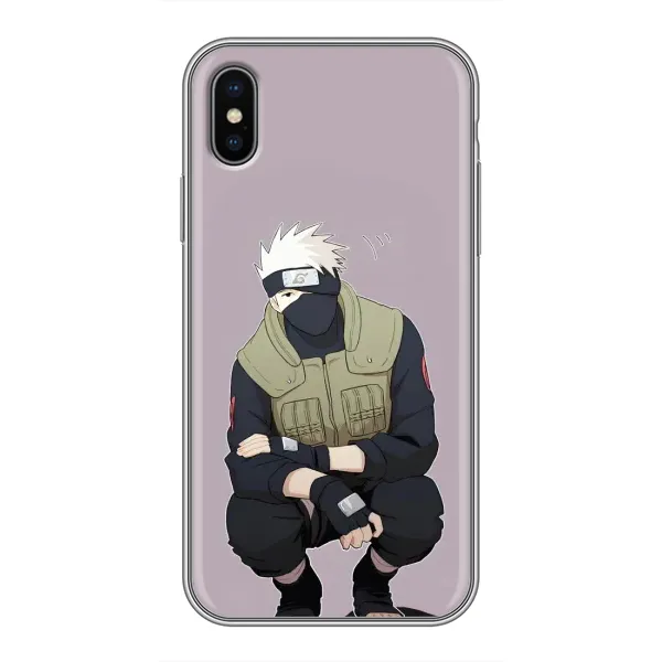 Чехол с принтом «Какаши» для iPhone Xs