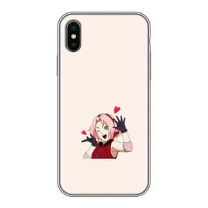 Чехол с принтом «Лайк Сакура» для iPhone Xs