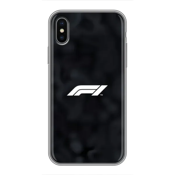 Чохол з принтом «Логотип Формула 1» для iPhone Xs