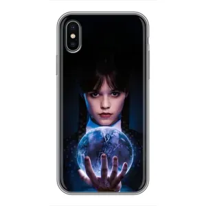 Чохол з дизайном Венздей 2 на iPhone Xs (Магічна сфера Венздей)