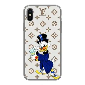 Чехли для iPhone Xs - Скрудж МакДак Louis Vuitton (PREMIUMPrint) (Макдак на стилі)
