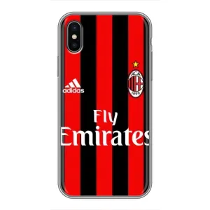 Чохли для iPhone Xs (VPrint) - Футбольні клуби (Milan)