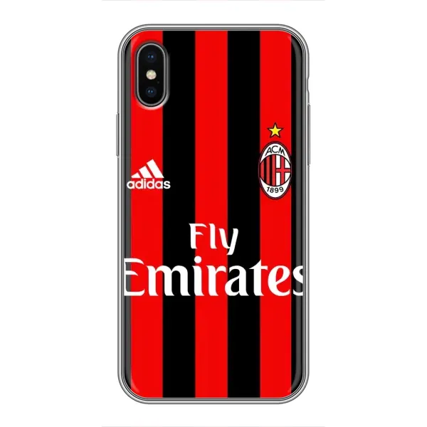 Чехол с принтом «Milan» для iPhone Xs