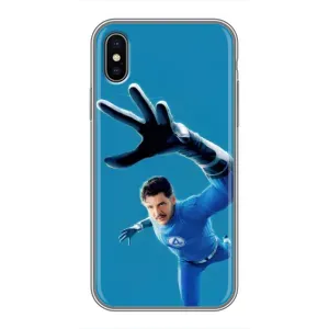 Чохол з принтом Фантастична четвірка для iPhone Xs (Містер Фантастік супергерой)