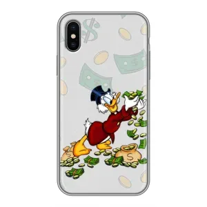 Чехли для Еппле Ікс-ес - Scrooge MagDag (PREMIUMPrint) (Money)