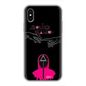 Чохол Гра в кальмара для iPhone Xs (Мінімалізм Гра кальмара)