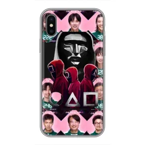 Чохол Гра в кальмара для iPhone Xs (Учасники Гра кальмара)