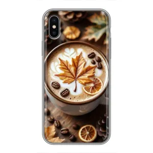 Чехол с принтом «Пряный кофе» для iPhone Xs