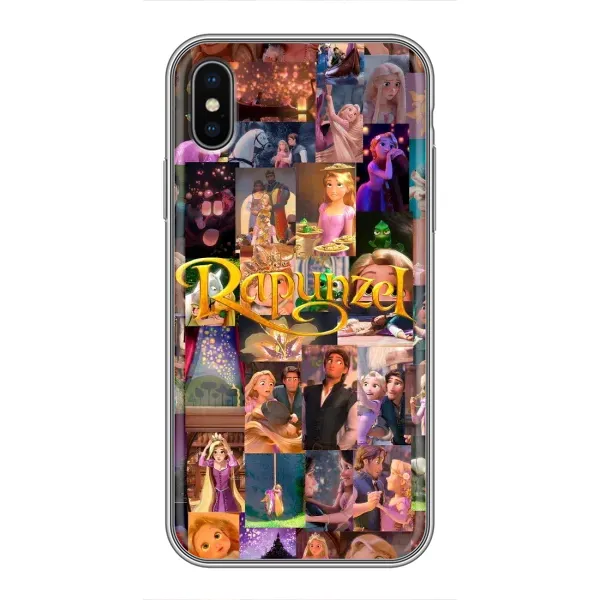 Чохол з принтом «Колаж Рапунцель» для iPhone Xs