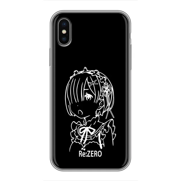 Чехол с принтом «Re: Zero» для iPhone Xs
