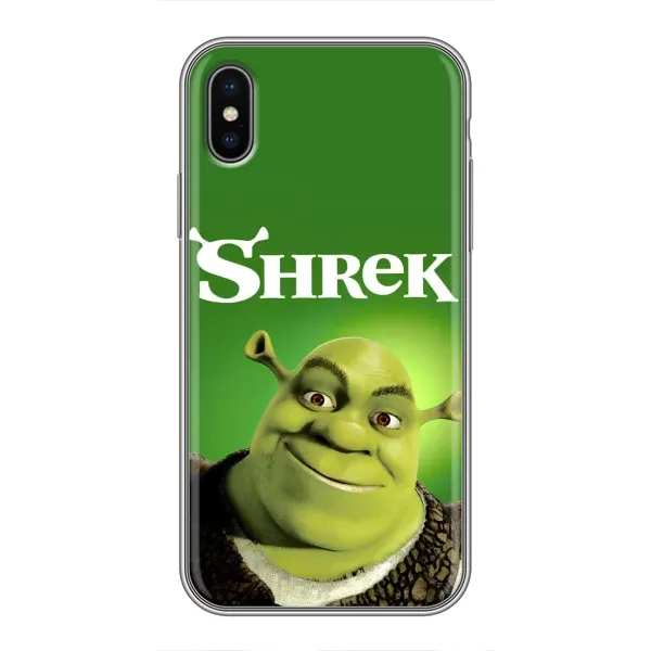 Чохол з принтом «Усміхнений Шрек» для iPhone Xs