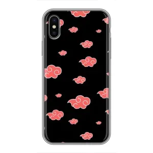 Чехол с принтом «Тучки Аниме» для iPhone Xs