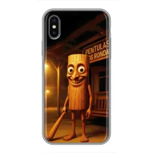 Чохол з мемом Тралалело тралала на iPhone Xs (Тунг тунг сахур)