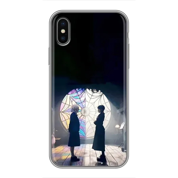 Чохол з принтом «Венздей та Інід» для iPhone Xs Чохол з принтом «Венздей та Інід» для iPhone Xs