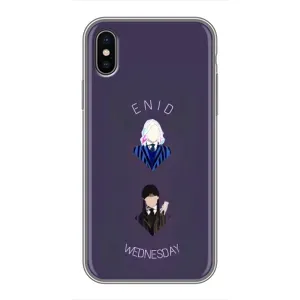 Чохли Венсдей на iPhone Xs Уенсдей (AlphaPrint) (Венздей і подруга)