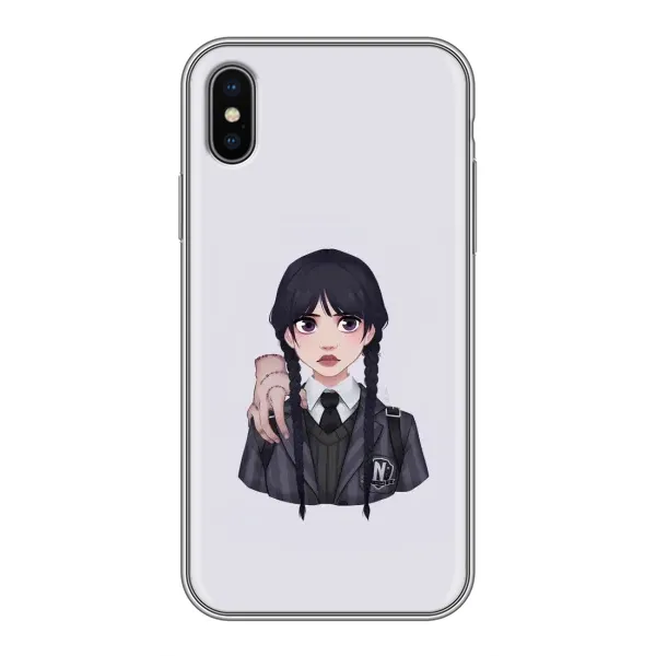 Чохол з принтом «Венздей і Річ» для iPhone Xs Чохол з принтом «Венздей і Річ» для iPhone Xs
