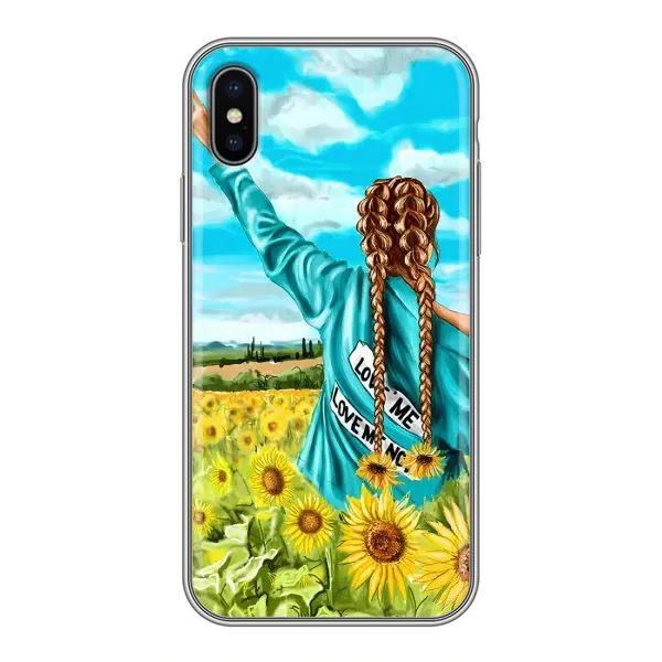 Чехол с принтом «Украиночка» для iPhone Xs Чехол с принтом «Украиночка» для iPhone Xs