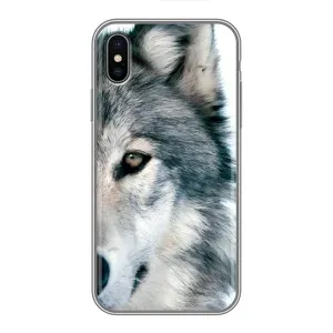 Чохли з картинкою животних iPhone Xs (Вовк)