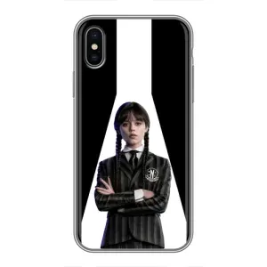 Чохли Венсдей на iPhone Xs Уенсдей (AlphaPrint) (W-Wednesday)
