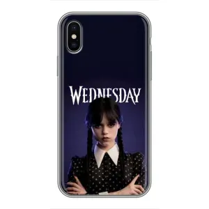 Чохли Венсдей на iPhone Xs Уенсдей (AlphaPrint) (Wednesday)