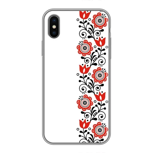 Чехол с принтом «Яркая вишиванка» для iPhone Xs Чехол с принтом «Яркая вишиванка» для iPhone Xs