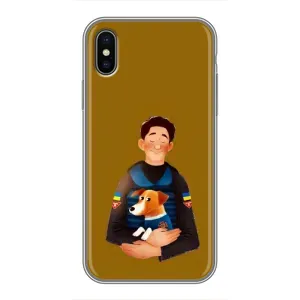 Чехлы с картинкой собаки Патрон для iPhone Xs (AlphaPrint) (ЗСУ Патрон)