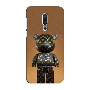 Чехлы для Meizu 15 Plus - Bearbrick Louis Vuitton (PREMIUMPrint)