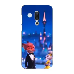 Чохол Зоотрополіс на Meizu 15 Plus (Романтичний вечір Зоотрополіс)