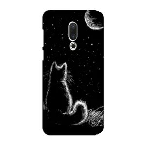 Чохол з принтом для Meizu 15 Plus (AlphaPrint) Модні коти