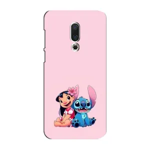Чохол з принтом Стіч на Meizu 15 Plus (Ліло і Стіч)