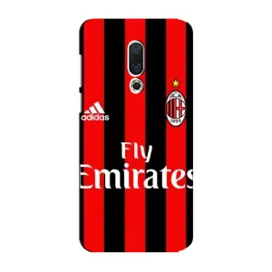 Чехлы для Meizu 15 Plus (VPrint) - Футбольные клубы (Milan)