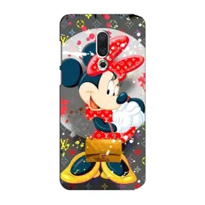 Чохол Disney Mouse Meizu 15 Plus (PREMIUMPrint) (Minni з бантіком)