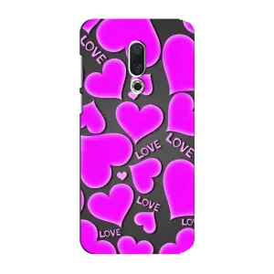 Чехлы для любимой на Mei3y 15 Плюс (VPrint) (Pink hearts)