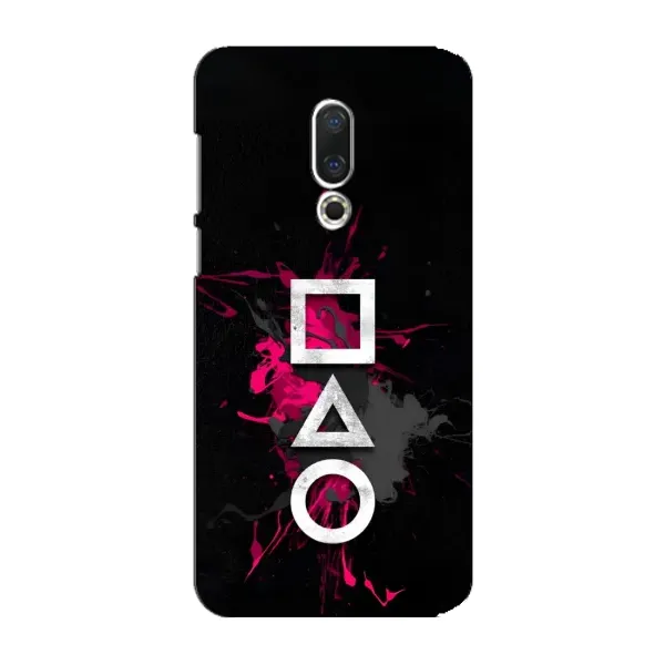 Чохол з принтом «Символи Гра кальмара» для Meizu 15 Plus Чохол з принтом «Символи Гра кальмара» для Meizu 15 Plus