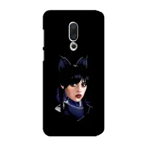 Чохли Венсдей на Meizu 15 Plus Уенсдей (AlphaPrint) (серйозна Венздей)