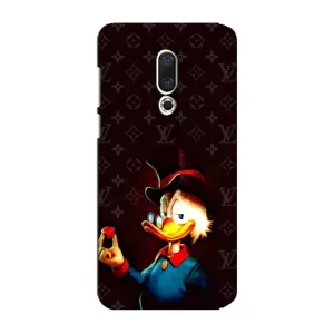 Чехли для Meizu 15 Plus - Скрудж МакДак Louis Vuitton (PREMIUMPrint) (Скрудж з ботліантом)