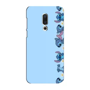Чохол з принтом Стіч на Meizu 15 Plus (Стіч фон)